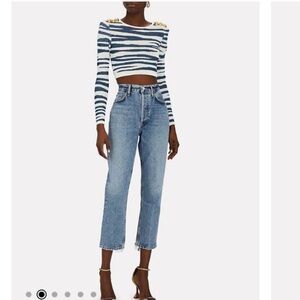 Agolde Riley High Rise Straight Crop Jeans from Revolve - Size 27